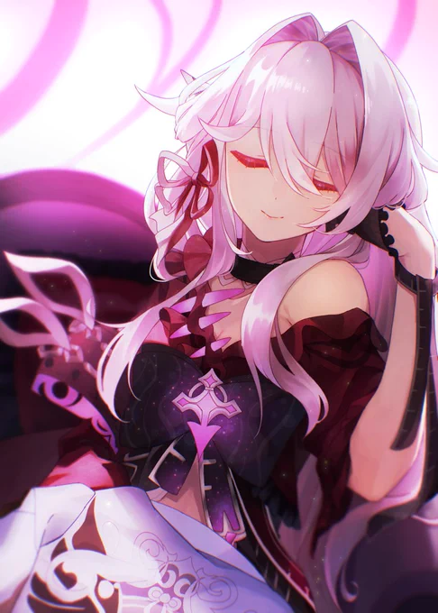 うたた寝も優雅なひととき#崩壊x崩壊 #崩壊3rd #SparkleImpact3rd #HI3Fanart79 #xvzJPB2UKJYQPvxz #Thelema #セルマ  
