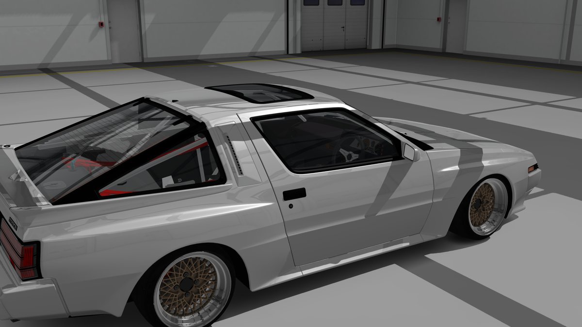 canter1056's tweet photo. 細かいとこはまだまだだけどスタリオン右ハンドル仕様にしてみた。
#assetto corsa
#MITSUBISHI STARION https://t.co/EDZisZIcWU