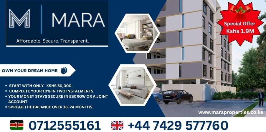 TgramG's tweet photo. **Own Your Home Without Hefty Deposits!**  

With just **Ksh 50,000 per month for 30 months**, you can own your dream unit.  

No hefty upfront payments, no barriers – just an affordable path to homeownership.  

**Contact us today to secure your future!** https://t.co/e8tauQ1ubU