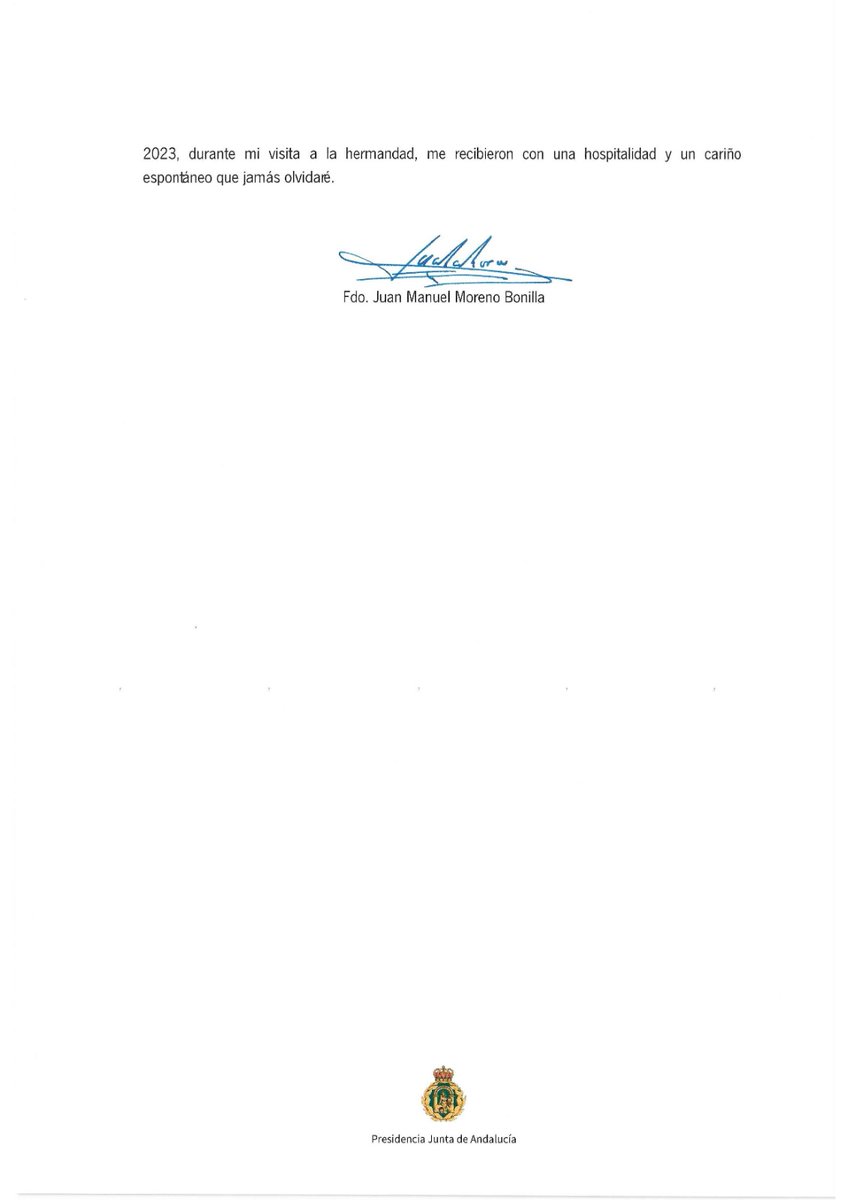 ▶️En ellas muestra su apoyo a la iniciativa, reconociendo “la altísima devoción profesada por sus vecinos a la Virgen de los Dolores todos y cada uno de los días del año”, considerando el patronazgo como “indiscutible” a nivel popular.

¡Santa María, ruega por nosotros!