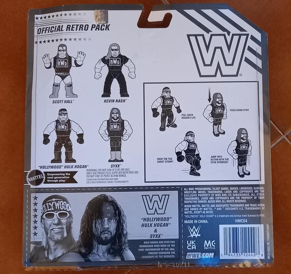 TitanMorgan's tweet photo. Sono tornati e li trovate anche presso il @wrestling_store , il negozio del wrestling di Verona! Grazie a @Mattel ed alla serie #WWERetro, potete rivivere le storie del #nWo... io per adesso ho queste due, Hollywood Hogan e Syxx. 😎

https://t.co/TBRDK0Tp8y 

#WrestlingFigures https://t.co/YaHYiYC7o6