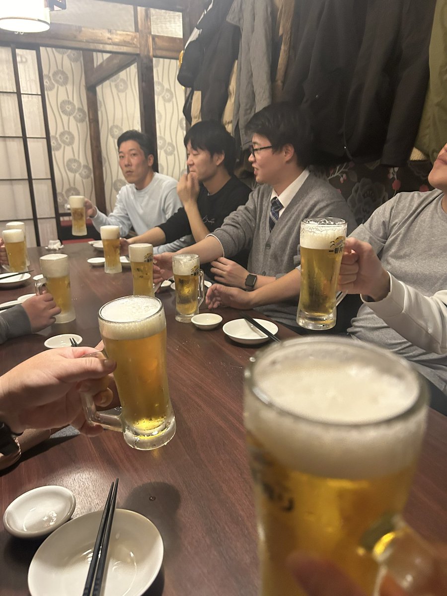 1年間お疲れ様でした！