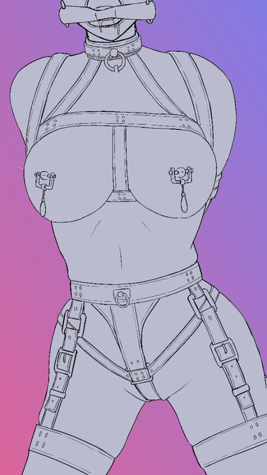 ひとまず線画をカキカキ〜 