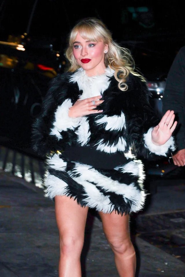 Sabrina Carpenter is seen in New York City on December 5th, 2024. 📷