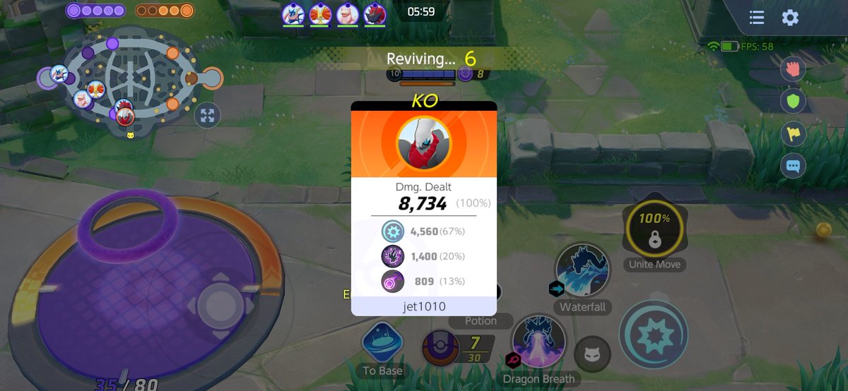 drijxtr's tweet photo. @PokemonUnite Got ulted to oblivion idk what bugs he has but nerf this abomination https://t.co/0mVQsXycla