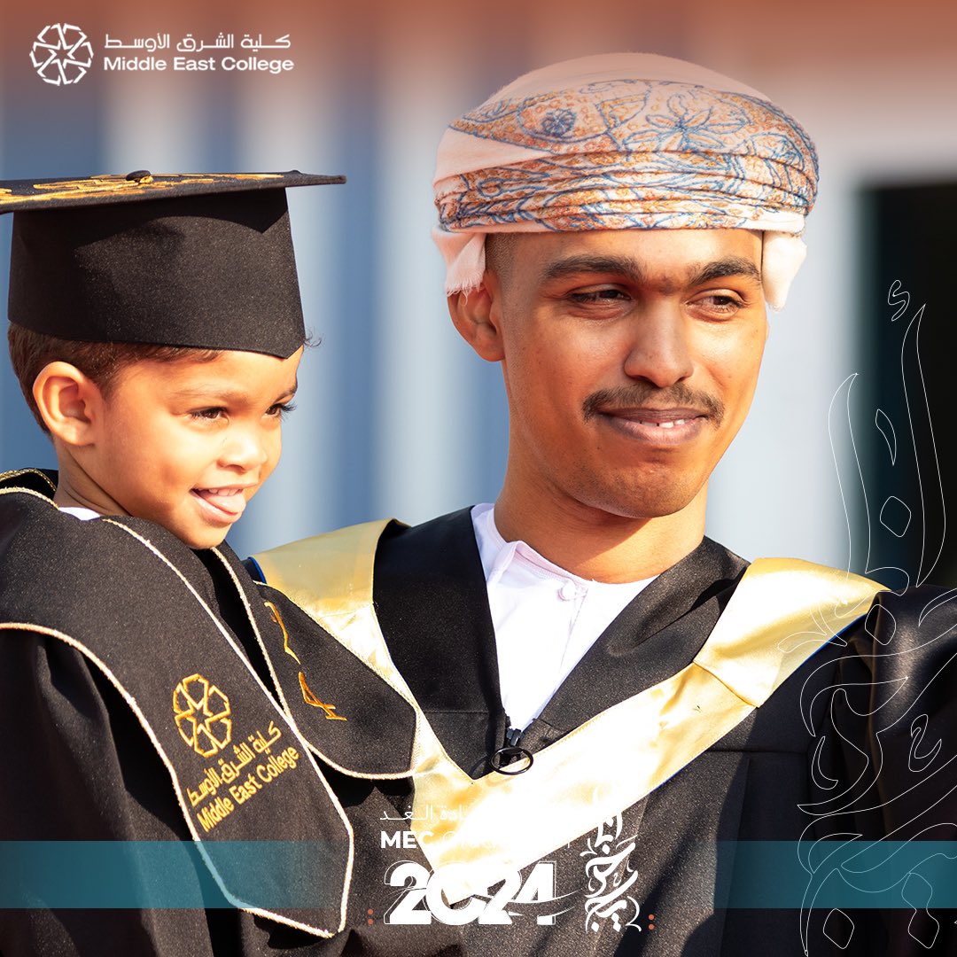 MEC_Oman's tweet photo. رحلة من العلم والكفاح أثمرت نجاحاً، شكراً لكل من آمن بي ودعمني 🎓🤍.
A journey of knowledge and struggle that resulted in success. Thank you to everyone who believed in me and supported me.
#أنا_خريج
#MECGraduation https://t.co/EHbEfzuWIa