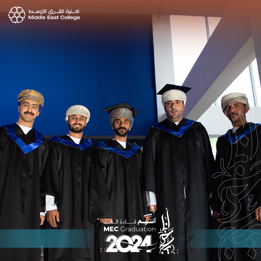 MEC_Oman's tweet photo. رحلة من العلم والكفاح أثمرت نجاحاً، شكراً لكل من آمن بي ودعمني 🎓🤍.
A journey of knowledge and struggle that resulted in success. Thank you to everyone who believed in me and supported me.
#أنا_خريج
#MECGraduation https://t.co/EHbEfzuWIa