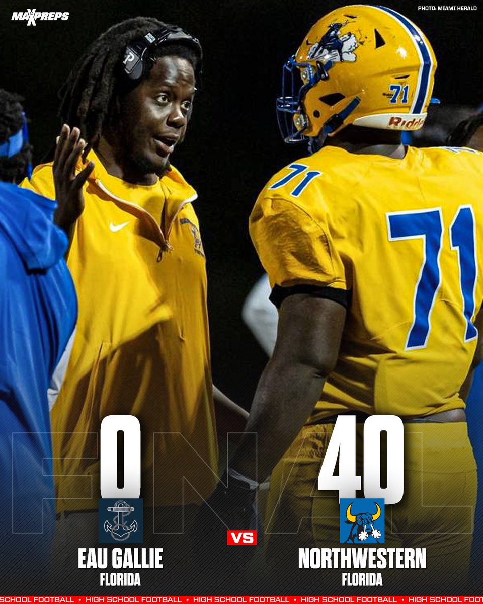 MaxPreps (@maxpreps) on Twitter photo Teddy Bridgewater has Miami Northwestern (FL) in the 3A state championship in his first year as head coach ๐๐ <a href="/mnw_fb/">Miami Northwestern_FB</a> <a href="/coach_h2o/">Coach Bridge</a> Teddy Bridgewater has Miami Northwestern (FL) in the 3A state championship in his first year as head coach ๐๐ <a href="/mnw_fb/">Miami Northwestern_FB</a> <a href="/coach_h2o/">Coach Bridge</a>