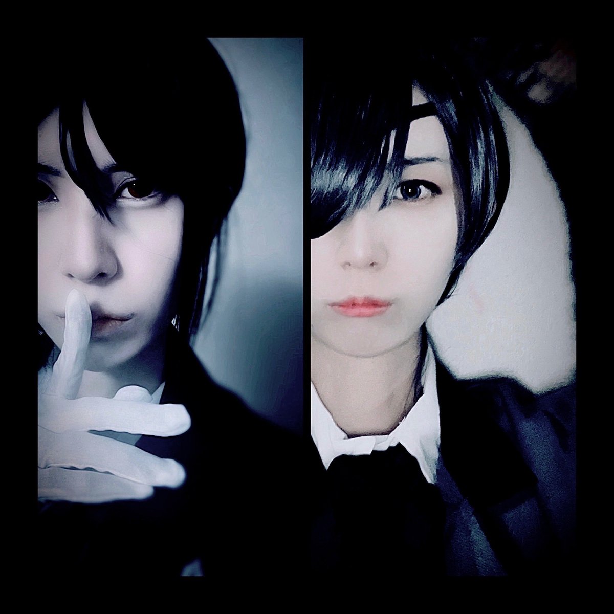 aiuvbl's tweet photo. ──黒執事

一人二役🐦‍⬛🐦‍⬛
               
セバスチャン・ミカエリス
シエル・ファントムハイヴ──

#黒執事  #blackbutler 
#黒執事コスプレ  #コスプレ #cosplay https://t.co/DKAcQQvCY5
