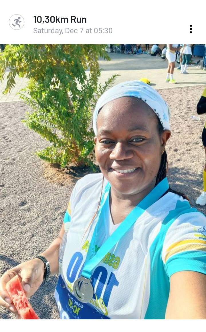 petironmom's tweet photo. Done and dusted, today was brutal but I pulled through #GSRC10x10 #ownyour race #Team5am #IPaintedMyRun . Good morning and happy Saturday https://t.co/nGHsdb9B09