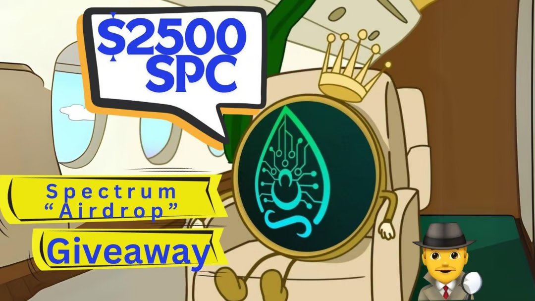 airdropinspect's tweet image. New airdrop: SpectrumCoin (SPC)
Total Reward: $2,500 worth of SPC
Rate: ⭐️⭐️⭐️⭐️
Winners: 300 Random &amp;amp; Top 50
Distribution: after 2 weeks of listing

Airdrop Link: gleam.io/qUHcZ/spectrum…

#Airdrop #Airdrops #Airdropinspector #ETH #SpectrumCoin #SPC #CryptoAirdrop #NewAirdrop…