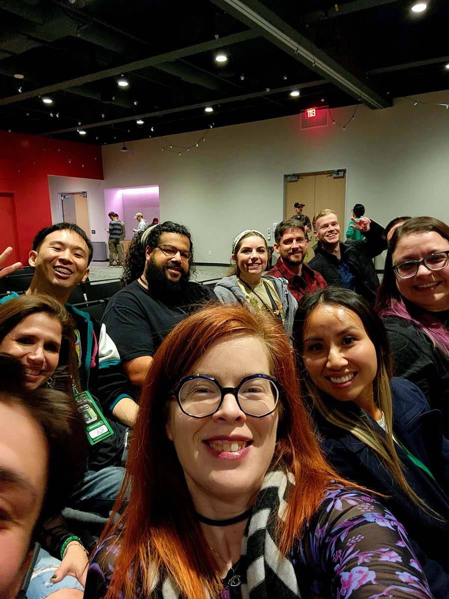 NotMichaella's tweet image. Me and some of my tech bros.  #CommitYourCode ❤️🩷🖤