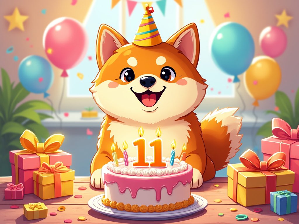 PrajwolGiri6's tweet photo. Happy 10th Birthday!!! 
#Dogecoin #DOGE https://t.co/9fh2xUAwg2