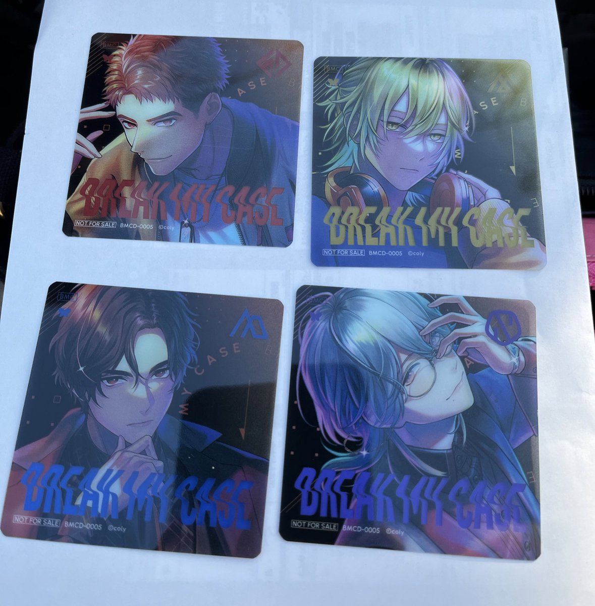 【交換】 ブレイクマイケース ブレマイ クリアカード クリカ

譲：皇坂 壱川 新開 在間

求：隠岐谷 城瀬(友人分)

2点纏めてのお取引を優先させて頂きます。
本日会場手渡し。出先のためIDなしです。
検索からもお気軽にお声かけ下さい。