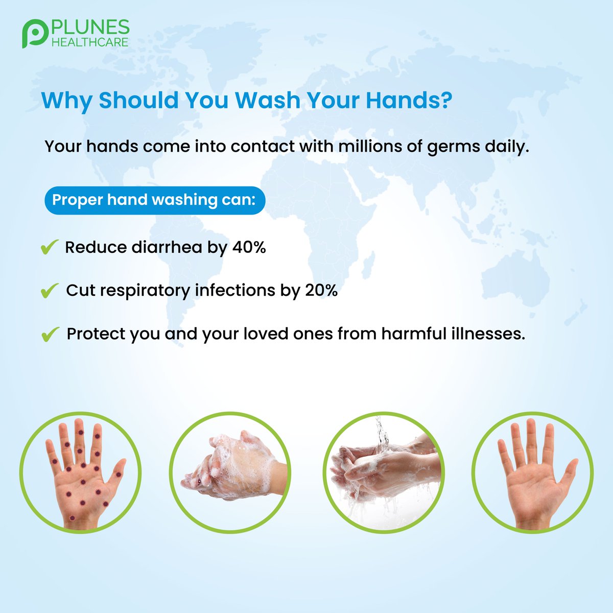 PlunesHealth's tweet photo. 🖐️ Handwashing: A small act with a BIG impact!

This #NationalHandwashingAwarenessDay, take a moment to protect yourself and your community.

Follow @PlunesHealthcare for more health tips, and let’s create a healthier future together! 💙

#CleanHands #StayHealthy #HandwashingDay https://t.co/72jpxPrxiY