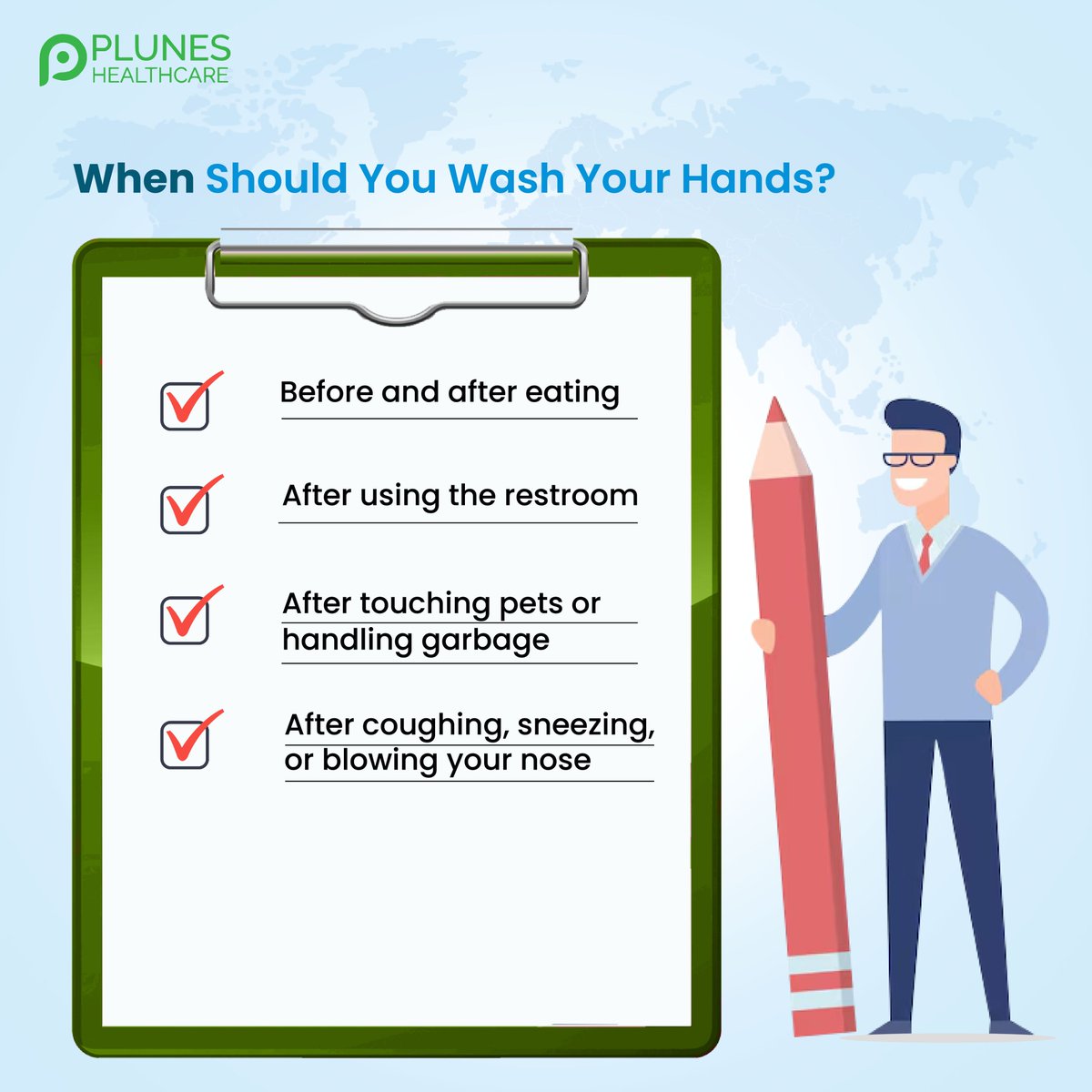 PlunesHealth's tweet photo. 🖐️ Handwashing: A small act with a BIG impact!

This #NationalHandwashingAwarenessDay, take a moment to protect yourself and your community.

Follow @PlunesHealthcare for more health tips, and let’s create a healthier future together! 💙

#CleanHands #StayHealthy #HandwashingDay https://t.co/72jpxPrxiY