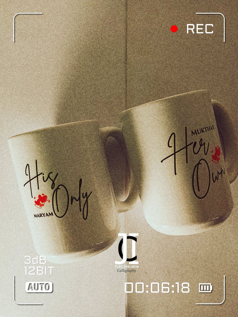 JI__Calligraphy's tweet photo. His Only and Her Own

#NikaahGift https://t.co/ww4dgmDK3c