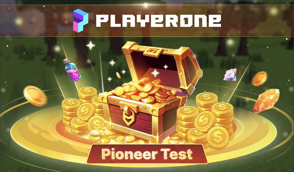 EdisonZz798's tweet image. 🚀Player One Pioneer测试即将开始🚀
🎁抽Pioneer先锋测试码x3

✨为什么要参与:
🚀1000万美元融资，由TikTok大股东支持
💸免费参与，共享100万奖金池！
🎉容易赚钱，无门槛入门，容易获得奖励

要求

1️⃣关注X @PlayerOneWorld 

2️⃣加入DC:discord.gg/M8N9vAZs62您还可以参加更多的内部测试代码活动…