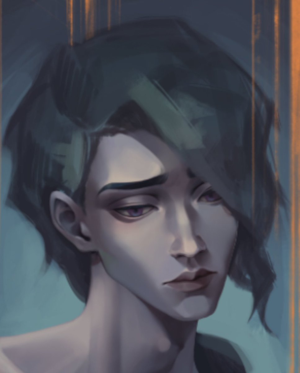 in_dgstn's tweet photo. @lDrewcifer I might go in-depth when school chills out but here’s a crummy lil sc from a wip: pretty general advice but I just make sure to block it out first to understand the form + shape before I define the individual strands 🫶 https://t.co/MPhZa6usZm