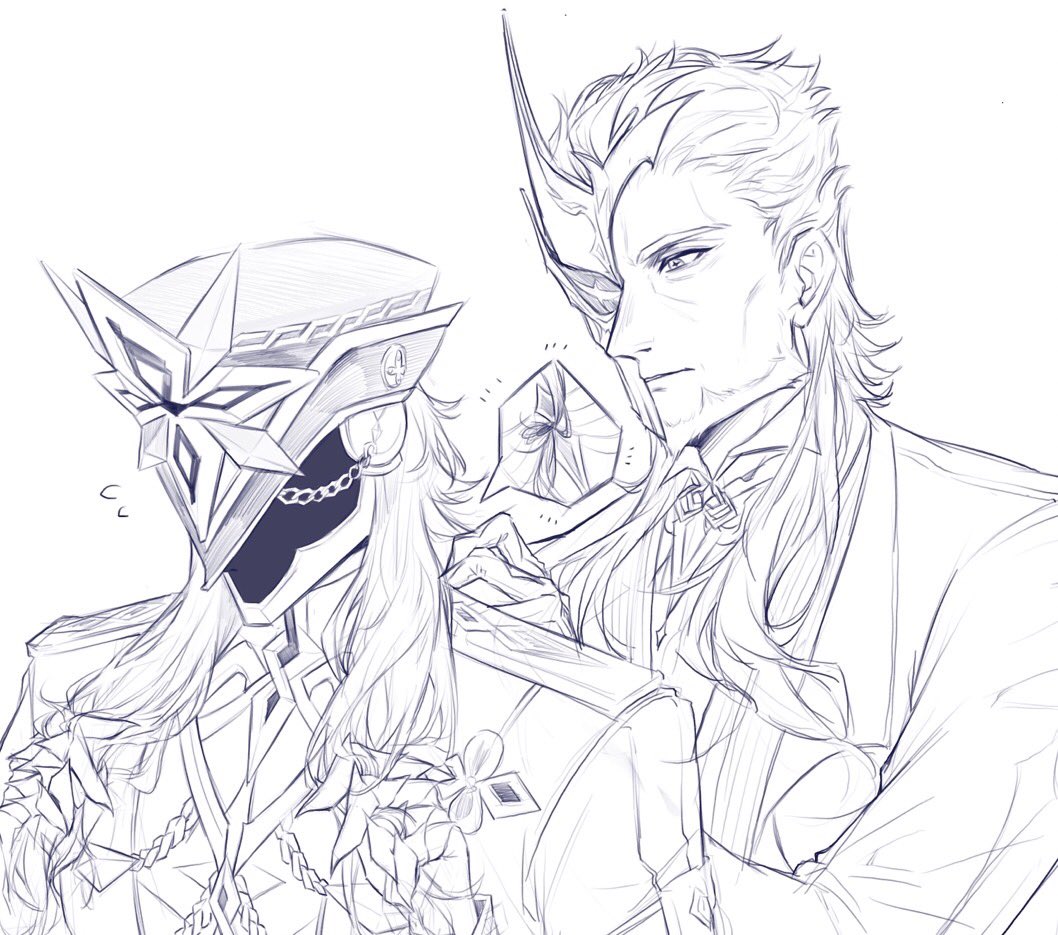 #Genshinlmpact #pierro #capitano 
还是群友债）
