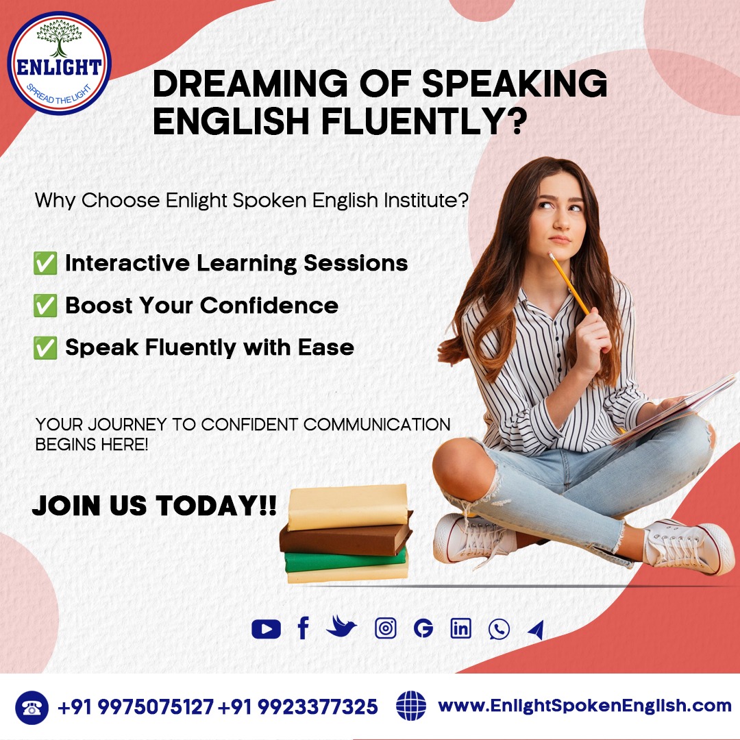 SpokenClass's tweet image. Tired of language barriers? 🚫 Enlight Spoken English Institute offers interactive sessions, confidence-building techniques, and fluency to help you achieve your language goals.
👉Contact us:
courses.enlightspokenenglish.com/contactus
#LearnEnglish #SpeakFluently #EnlightSpokenEnglish #KarveNagar