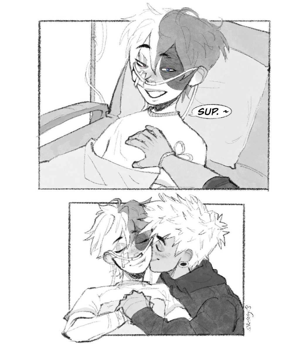 sketchyvero's tweet photo. Yall know that audio right. This is one of my TikTok’s I made after posting tdbk angst. #tdbk #mha #todobaku https://t.co/2W58qf6VHD