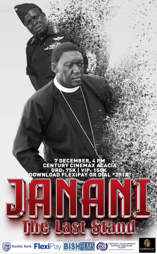 podeke's tweet photo. For me to have been chosen to take the lead role in a movie as important as #Janani was truly humbling. 

I've acted in a couple of movies before, but this... this was the lead role. And it was on the iconic Janani Luwum. 

I questioned myself: "Would i do the role justice?" Then I challenged myself to pull it off.

The moment of truth is finally here: #Janani; The Last Stand, now in cinemas across Kampala.