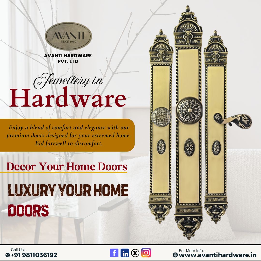 hardwareavanti's tweet photo. Visit: https://t.co/tV7uRNV8JU
Contact Us: +91 98110 36192 
Mail Us: sales@avantihardware.co 

#avantihardware #doorknobs #doorhandles #knobandhandle #doorhardware #cabinethardware #hardware #doorhardware #interiordoorknobs #blackdoorknob #screendoorhandle #homedoors https://t.co/TKhU8fkhwt