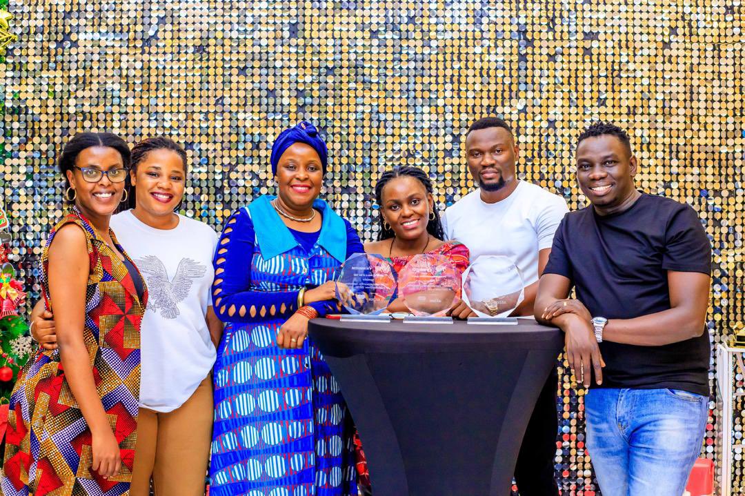 Turyasingu81578's tweet photo. With a good leader 
Great team 
Suceess is assured 
The celebrants 

@OfficialMubs 
@karemmie 
@MUBS_Entreship https://t.co/VI5tDXXt5L