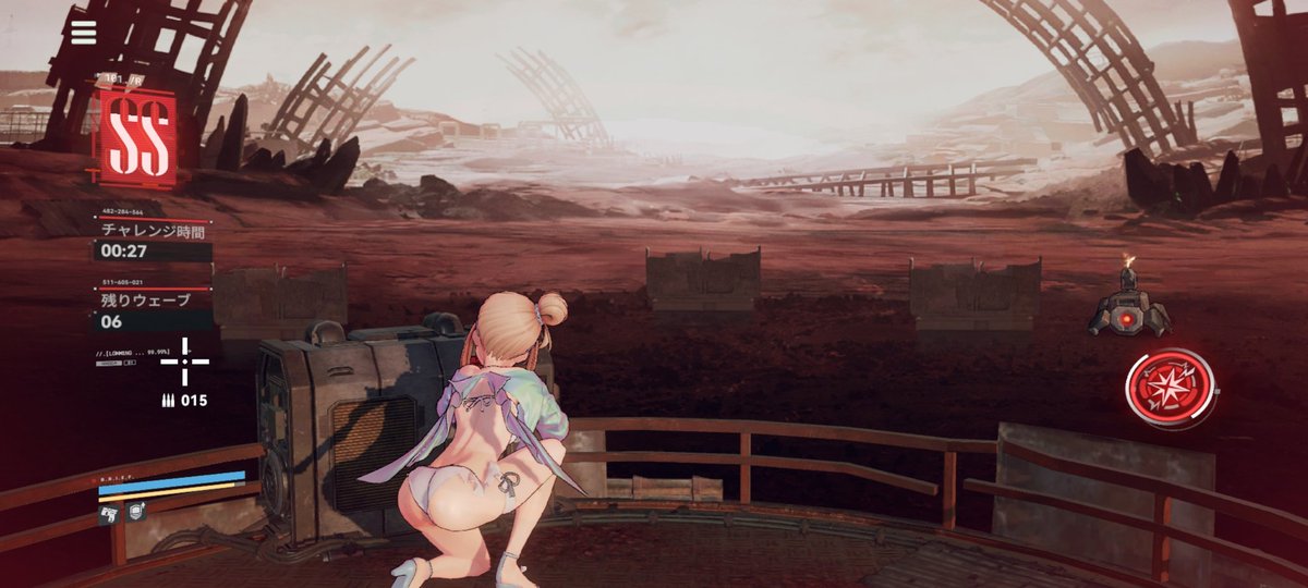 スオミ……ドルフロ2のために真冬に水着のケツまる出しでニケくんみたいなゲームに参加させられるなんて… 