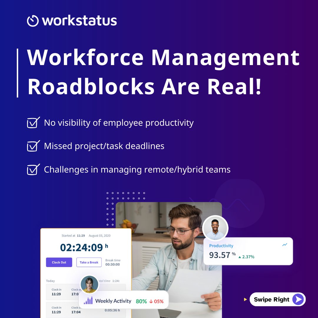 workstatusapp's tweet image. 🚀 $37 BILLION Lost Annually to Poor Team Management

Workstatus: Your Enterprise Productivity Lifeline

- Track Teams
- Manage Tasks
- Boost Performance

Free Demo 👉 shorturl.at/QWxe1

#ProductivitySolution #Workstatus