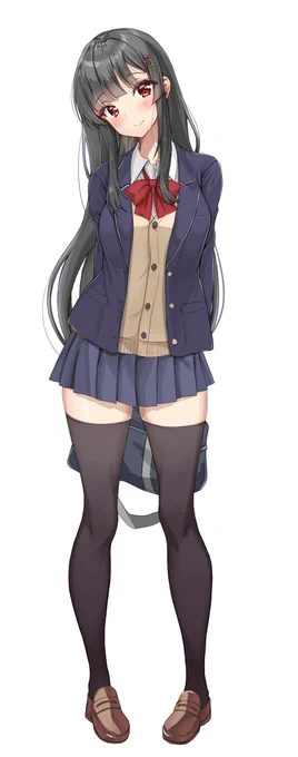jk輝夜様立ち絵!(ブレザー) 