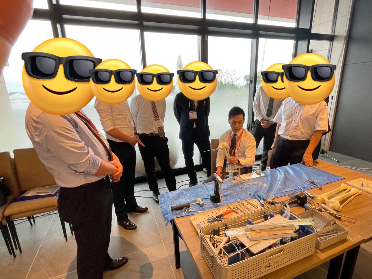 hiroshi0273's tweet image. ハンズオンセミナー終了☑️🦵

#日本膝関節学会
#sigmax 
#オリンパス 
#faculty 
#arthrex 
#trispreserverose 
#olympus
#medicad 
#東陽テクニカ
#mios 
#膝周囲骨切り術
#arhtroscopicbeltcapsulodesis
#内側半月板逸脱
#半月板縫合
#ABC法