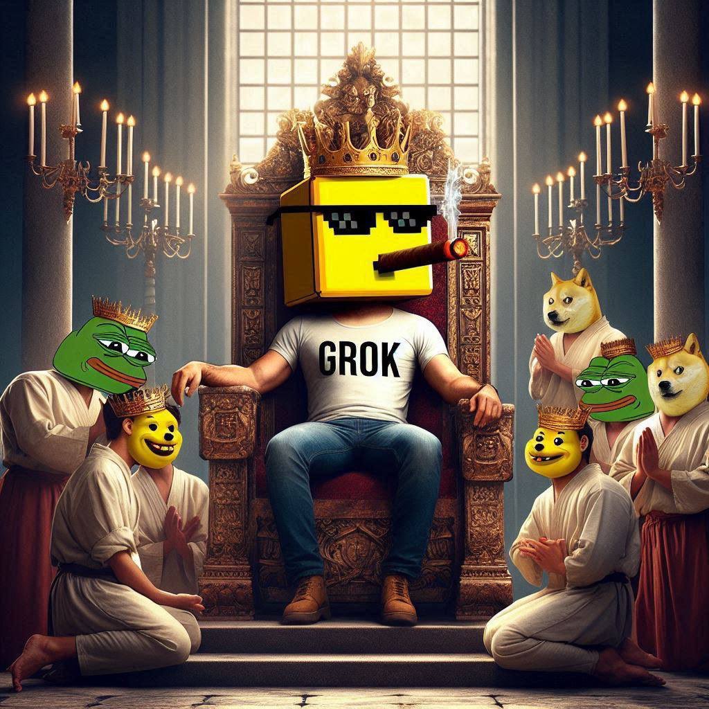 pepe_fgm's tweet photo. @gate_io #GROK will outperform every other shits. https://t.co/pvhYyqS03o