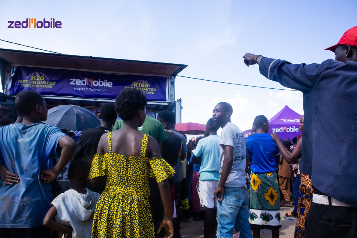 ZedMOfficial's tweet photo. Solwezi, you made history with us!
Our very first activation in Solwezi was nothing short of amazing! The energy, the love, and the excitement were unmatched. Thank you for welcoming Zedmobile with open arms. We’re just getting started bigger things are coming !
#Zedmobile https://t.co/1Qg8SxqWgf