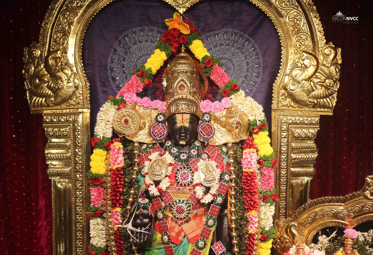 ISKCONPune's tweet photo. 🙏🏽Today's Darshan 📿 🗓07-12-2024🙏
🌷Sri Balaji🌷
🚩@ISKCONNVCCPune🚩
.
.
#ISKCONNVCC #ISKCONPune #ISKCONNVCCPune #ISKCON #7thdecember #7thdecember2024 #Saturday #Harinaamsankirtan #Radheshyamdas #Radheradhe #Sankirtan #Kirtan #Vrindavan #Mayapur #Prabhupada #GVE #Govardhan https://t.co/wHqG42Jd1J