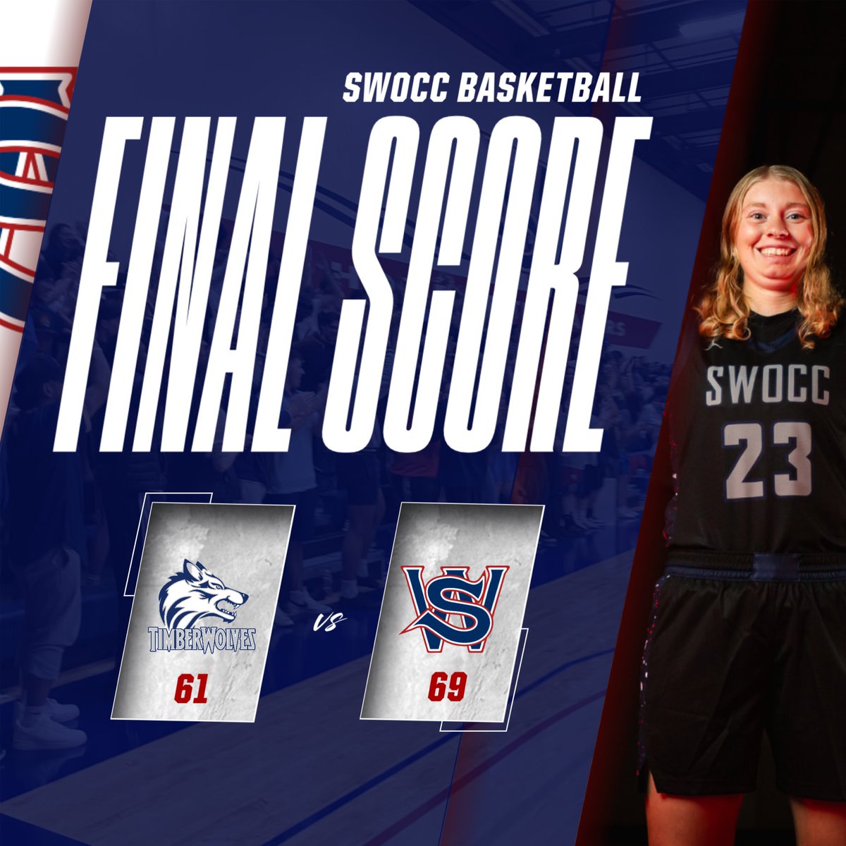 swocclakersWBB's tweet photo. FINAL SCORE

Great team win tonight against Blue Mountain

#GoLakers #swocc #swoccwbb #swocclakernation #swoccbasketball https://t.co/sKKxAYBQbF