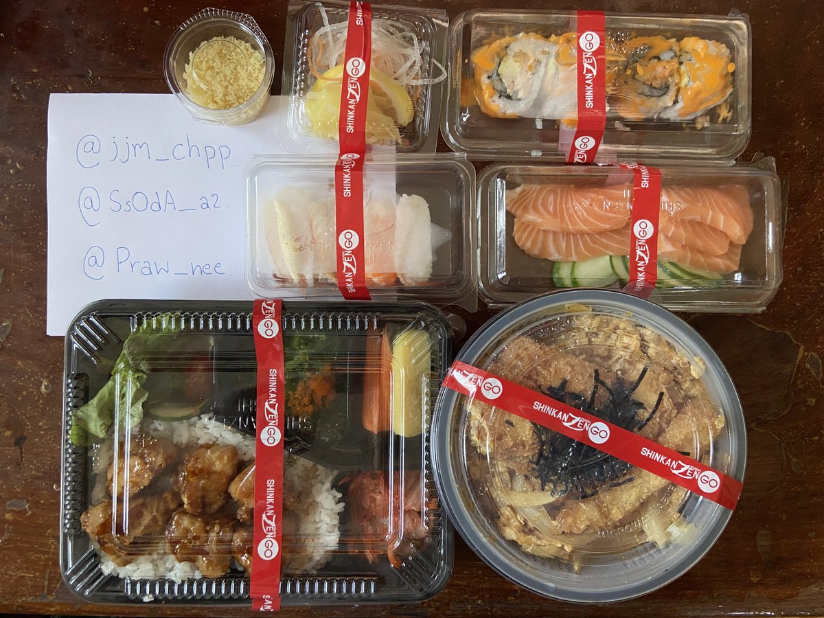 chimon_official's tweet photo. ขอบคุณ Food support มื้อกลางวันนะคะ 
07122024 (1)

@jjm_chpp @SsOdA_a2 @Praw_nee 

#ชิม่อนไงจะใครหล่ะ
#ChimonWachirawit 
#HideAndSis https://t.co/7r4wLAVhVu