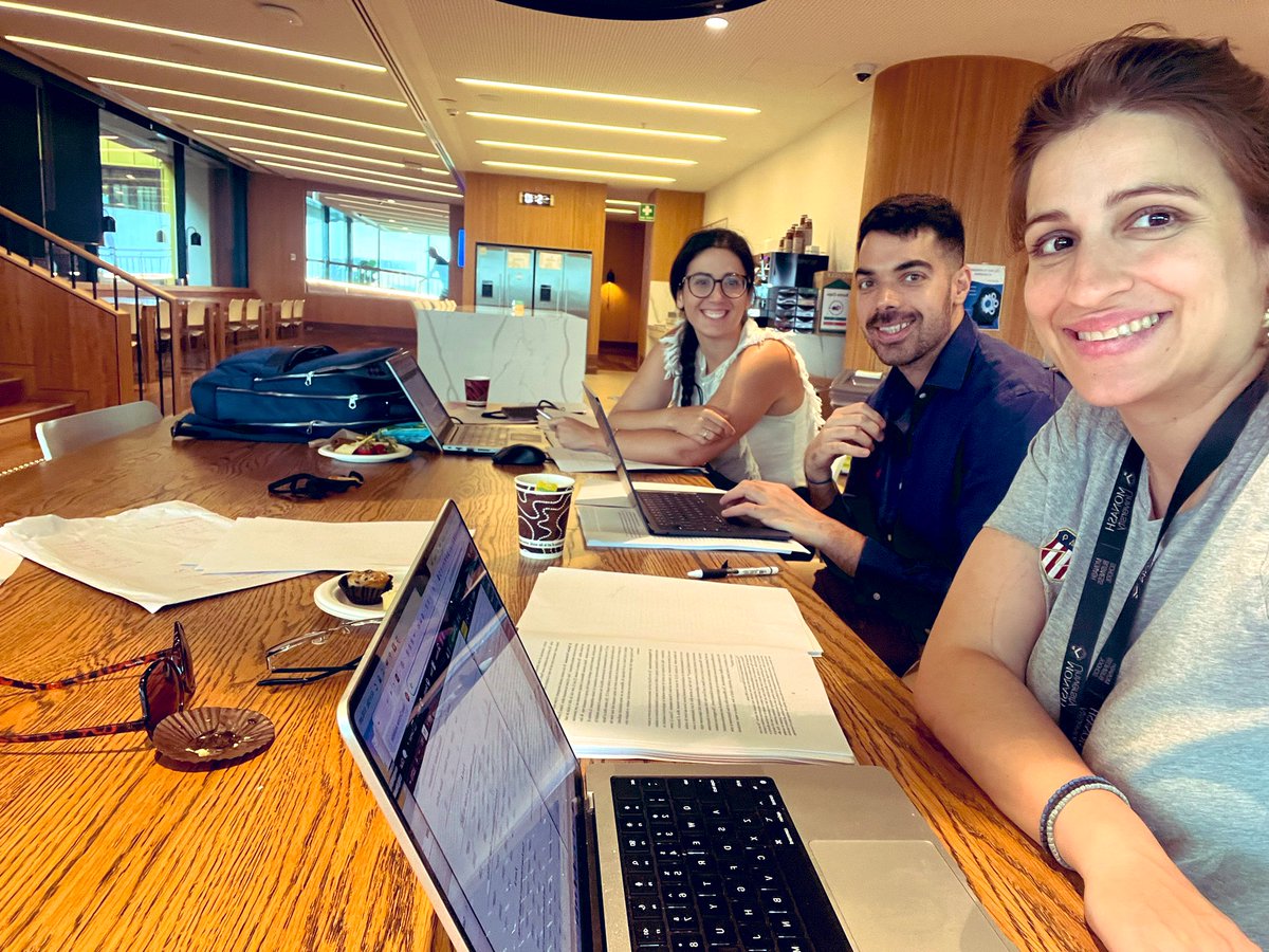 rmegal's tweet photo. When weekdays aren’t enough, and weekends find you in the office with three great coauthors who happen to be in town, making for a fun and productive time (if only the air con had been working in the MBA lounge)!

@MonashBusiness 
@sofoklis_goulas @SilviaGriseld @PSotirakopoulos https://t.co/CSLMoGrtJW