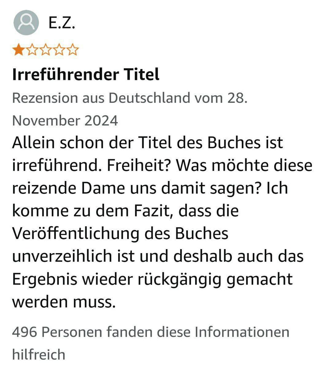 TimKoffiziell's tweet photo. Lesenswerte Rezension zum Schundwerk "Frechheit"!

#Merkel #Merkelbuch https://t.co/mwMgcv7qDZ