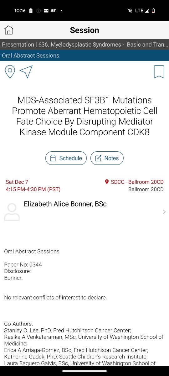 Tomorrow is the big day. Presenting my work on splicing in #MDSsm at #ASH24. #ASHTrainee #SHEmatology #ASHaward