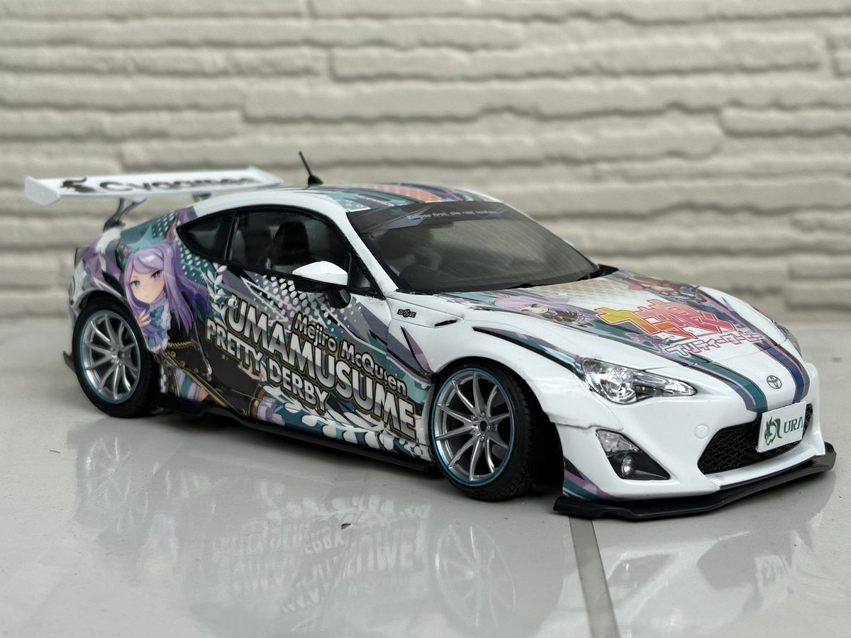 アオシマ1/24 ウマ娘 プリティーダービー ZN6 トヨタ86 GReddy ROCKET