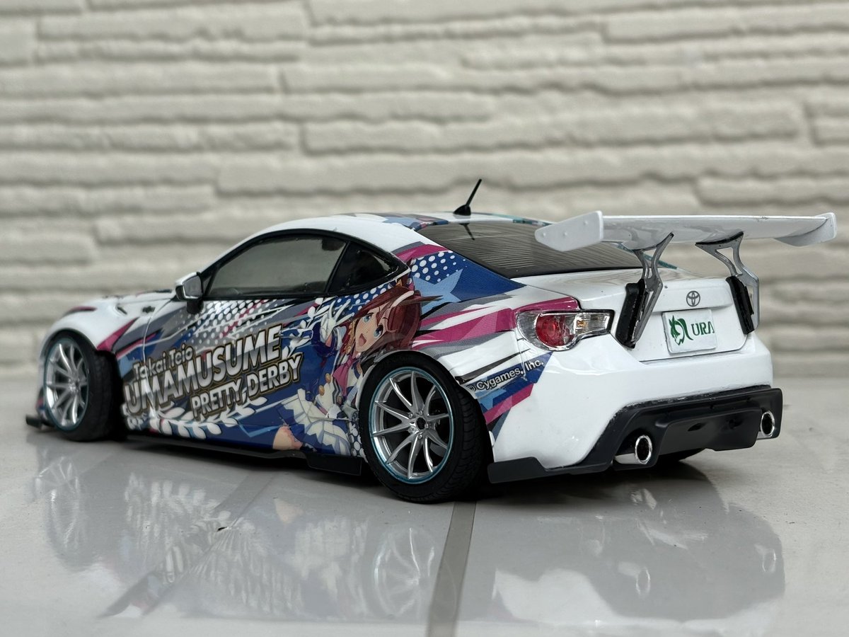 アオシマ1/24 ウマ娘 プリティーダービー ZN6 トヨタ86 GReddy ROCKET