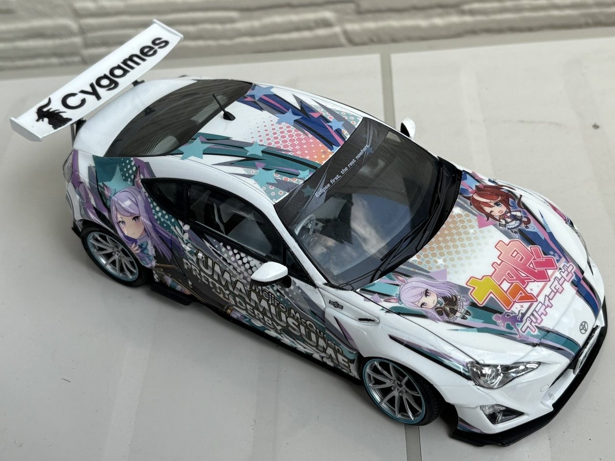 アオシマ1/24 ウマ娘 プリティーダービー ZN6 トヨタ86 GReddy ROCKET