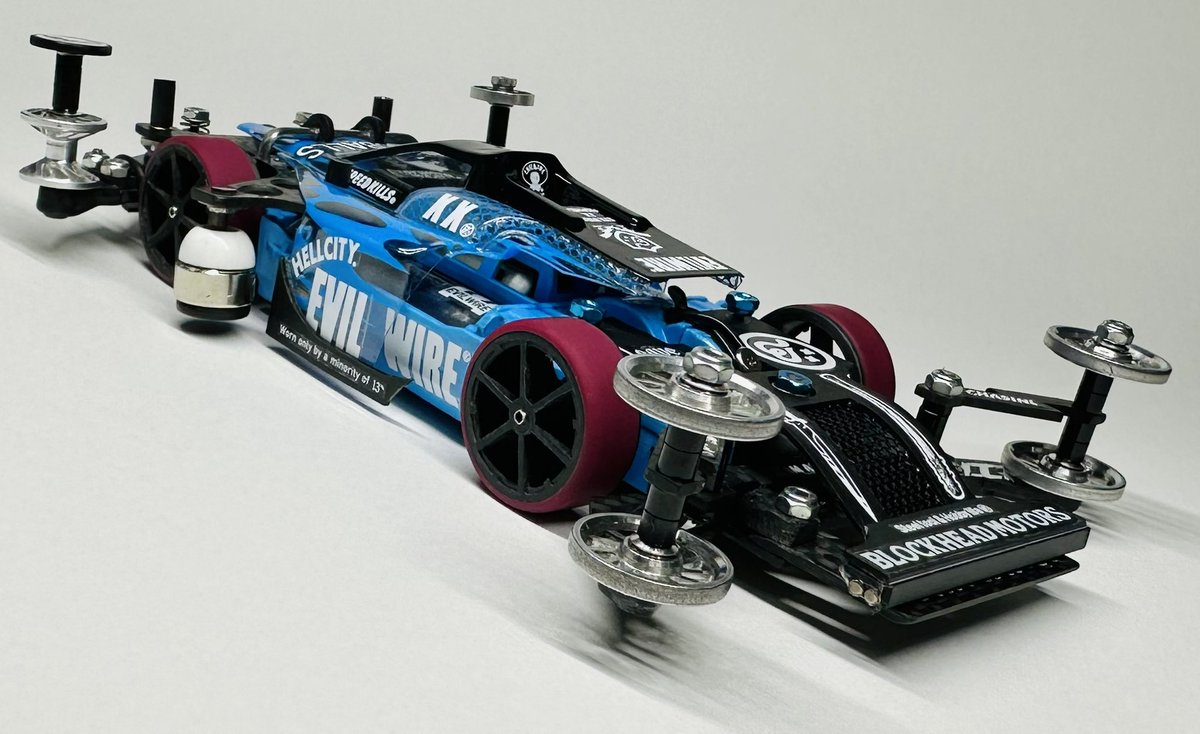 ボディ変えた！ポイントはメッシュ☝️ #evilwire #mini4wd