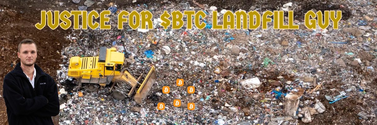 LandfillGuySOL's tweet photo. @elonmusk You know what’s ruining my day?? Knowing that James Howells is not allowed to search for his $800m BTC hard drive in his city’s landfill because beaurucrats say no! We at $LANDFILL demand JUSTICE FOR LANDFILL GUY! Can you and Trump help?? https://t.co/WVmcYrGQdT