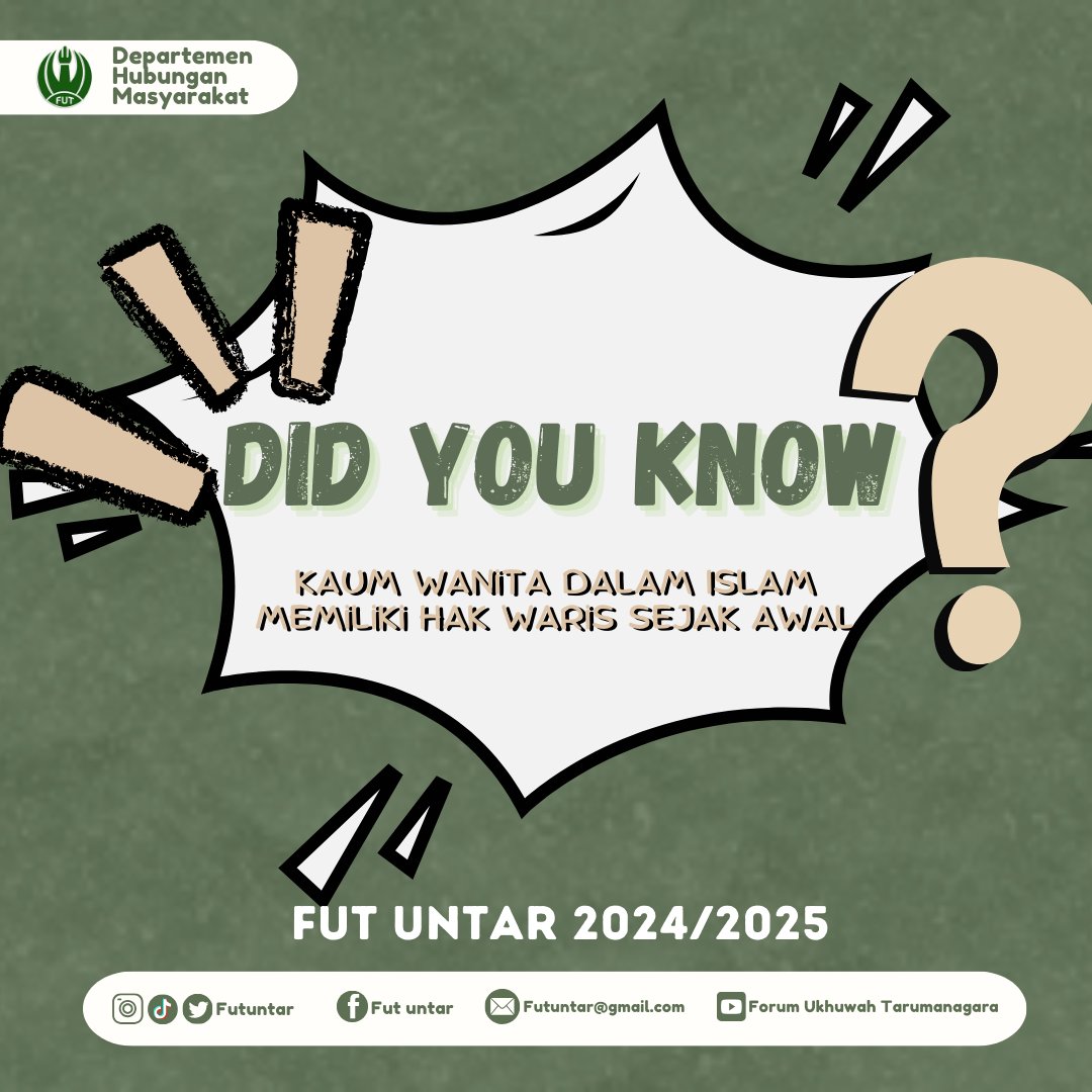 Forum Ukhuwah Tarumanagara (FUT) tweet media