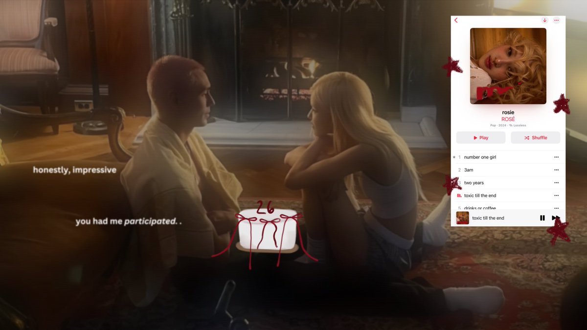 𝗺𝗮𝗶𝘀𝗶𝗲. 

Hi Folks! Karena Ancilla baru aja berulang tahun and I’m so proud of baby rosié for dropping this album: aku mau GIVEAWAY khusus OCRP. —just RETWEET this tweet and I’ll pick two winners randomly from wheels. 

Thank you!