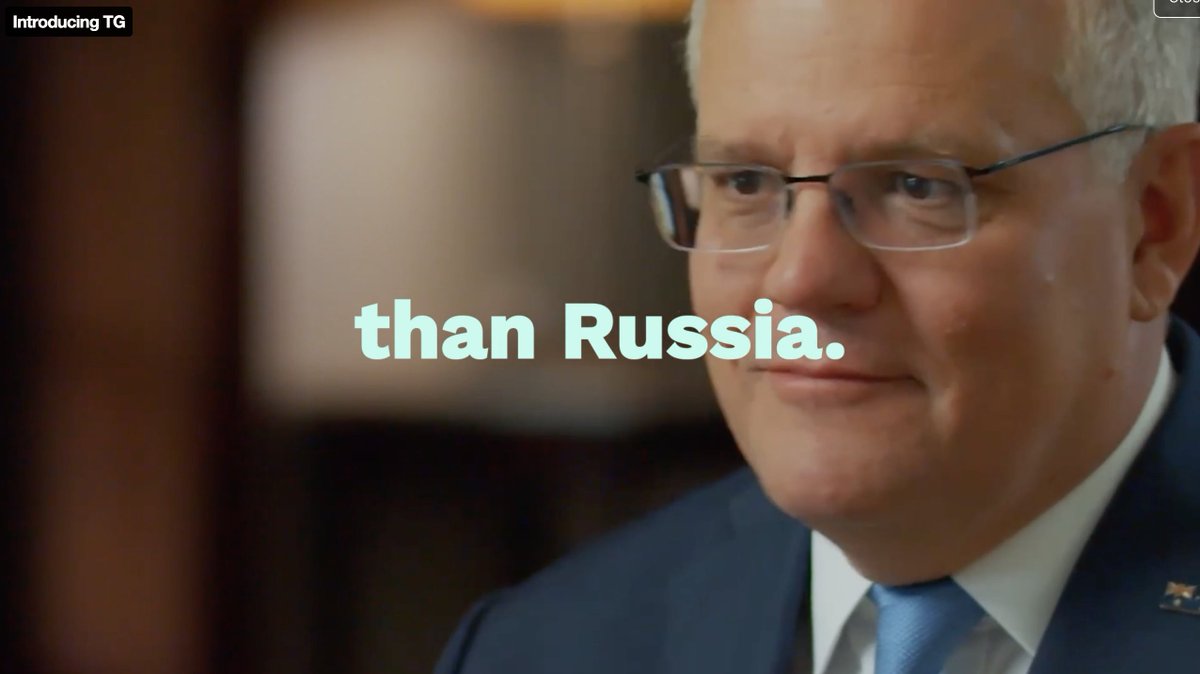 aaronsmith's tweet image. Peter Dutton has hired digital agency 'Topham Guerin', infamous for disinformation and deepfakes, to run the LNP campaign.

Here are grabs from Topham Guerin's 'showreel'.

Labor’s failure to tackle truth in political advertising risks costing them, and our democracy, everything.