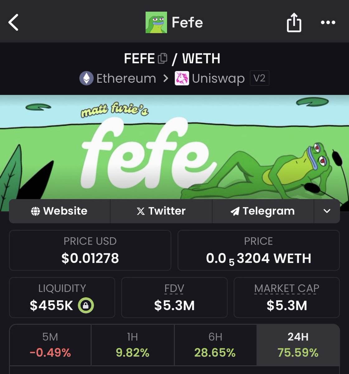 CryptoBelPH's tweet image. As much as I'd love to bid in $PEPE and $HOPPY, I'm currently a shrimp working my way up. 

With $FEFE, I see this as my chance to build generational wealth and eventually bid heavily in the top-tier assets. 

Feels good man!